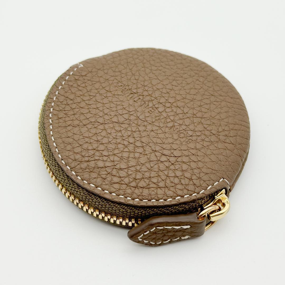 極美品】ボナベンチュラ シュリンクレザー コインケース エトープ