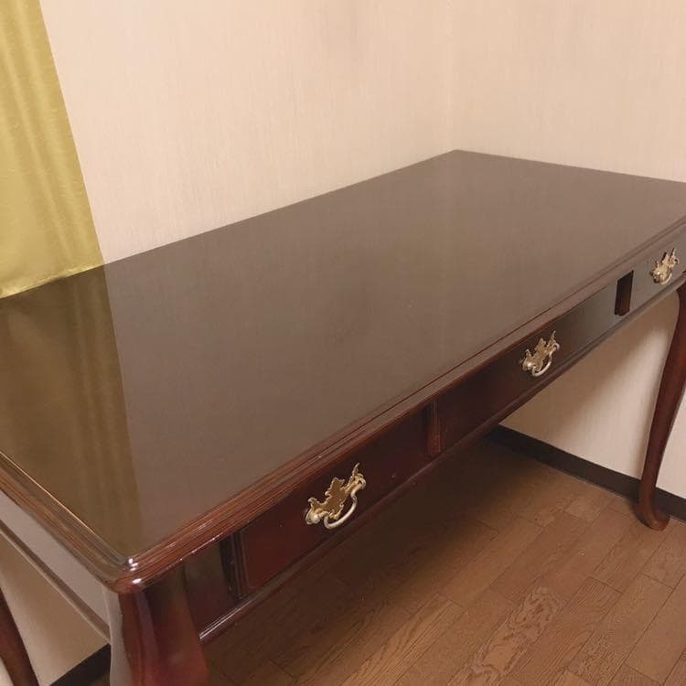 ソフィー専用アンティーク調猫足デスク西洋っぽいイギリスっぽい