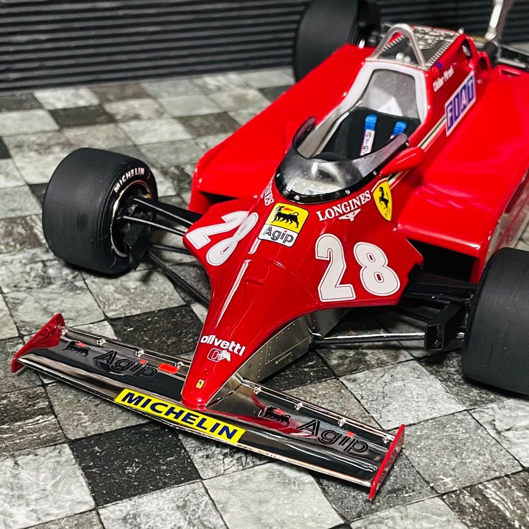 1/18 GP replicas フェラーリ 126CK 1981 D.ピローニ - メルカリ