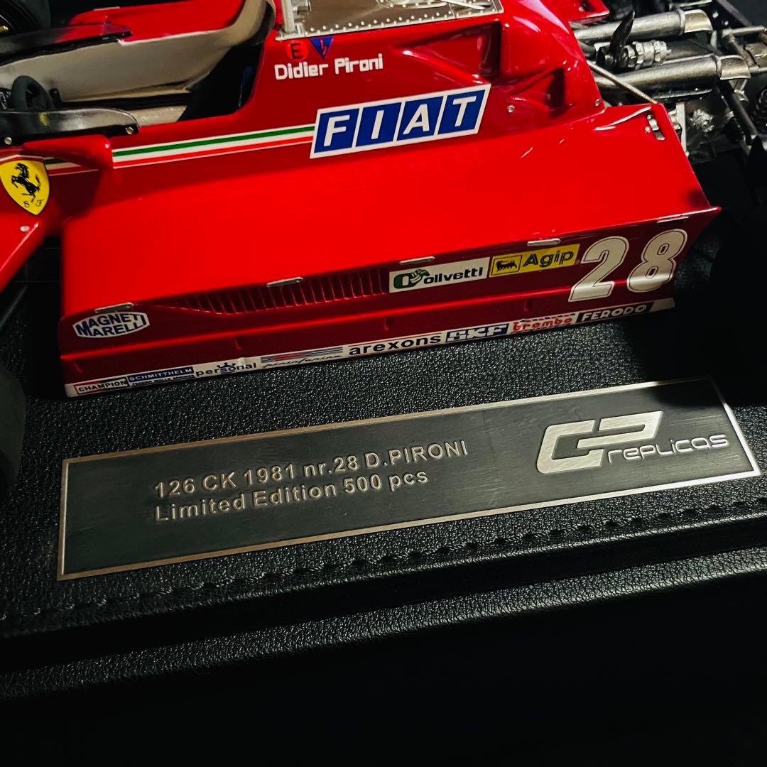 1/18 GP replicas フェラーリ 126CK 1981 D.ピローニ - メルカリ