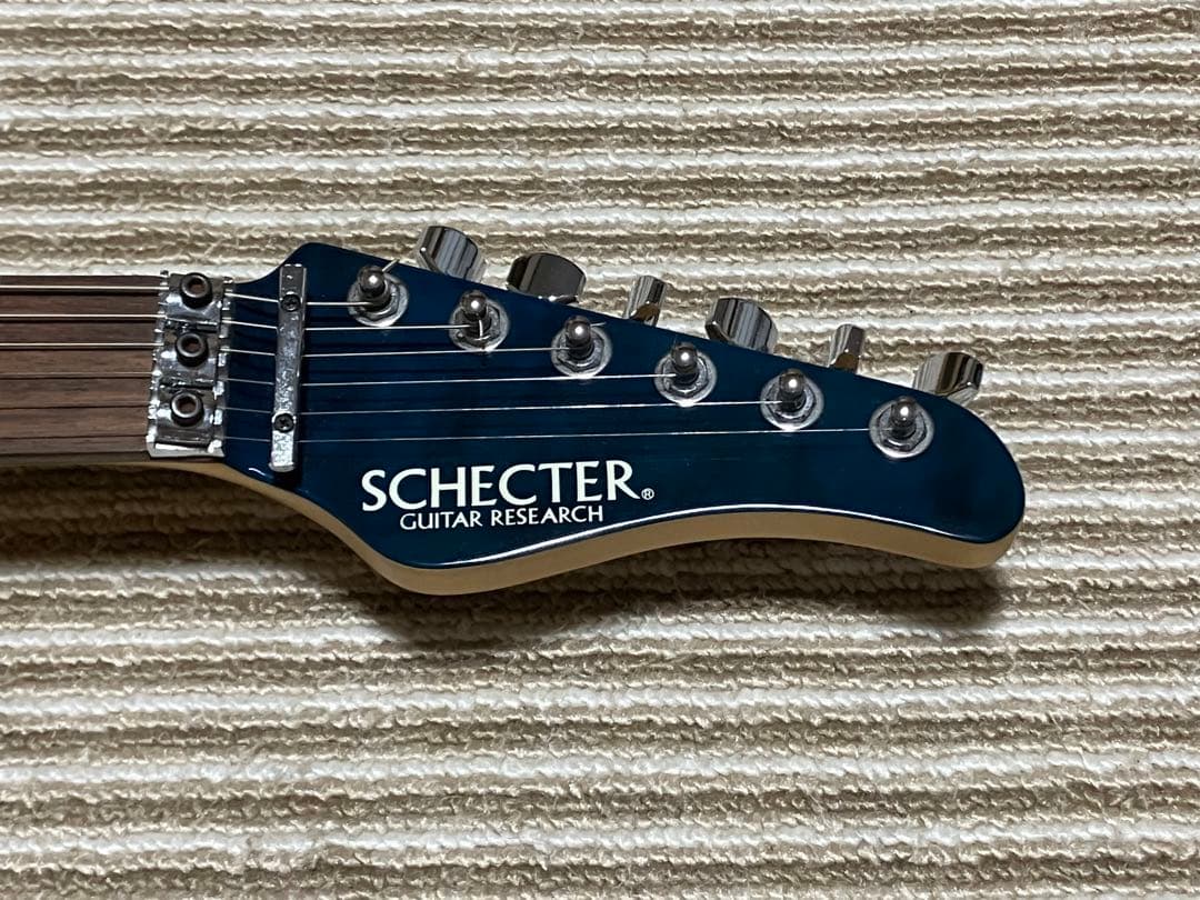 SCHECTER シェクター NV-3-24-AL See-thru Blue - メルカリ