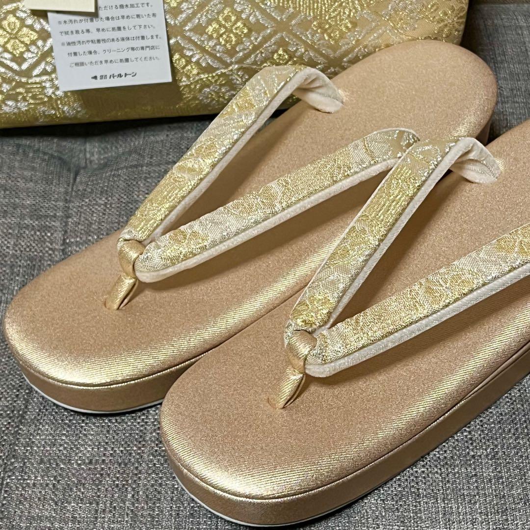 紗織　沙織　和装用バッグと草履セット