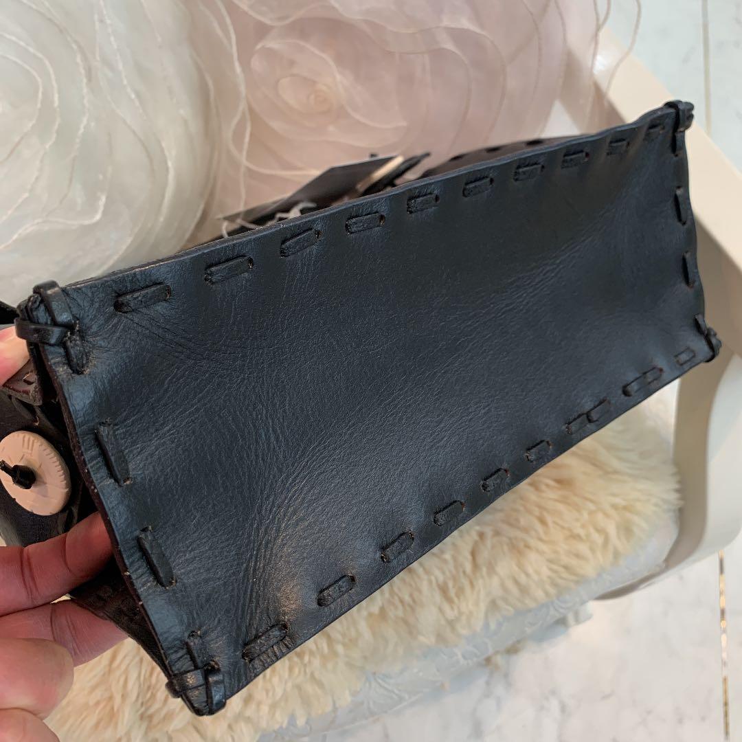 ☆未使用品☆カービングトライブス マエストラ プレーン21SS ハンドバッグ 黒