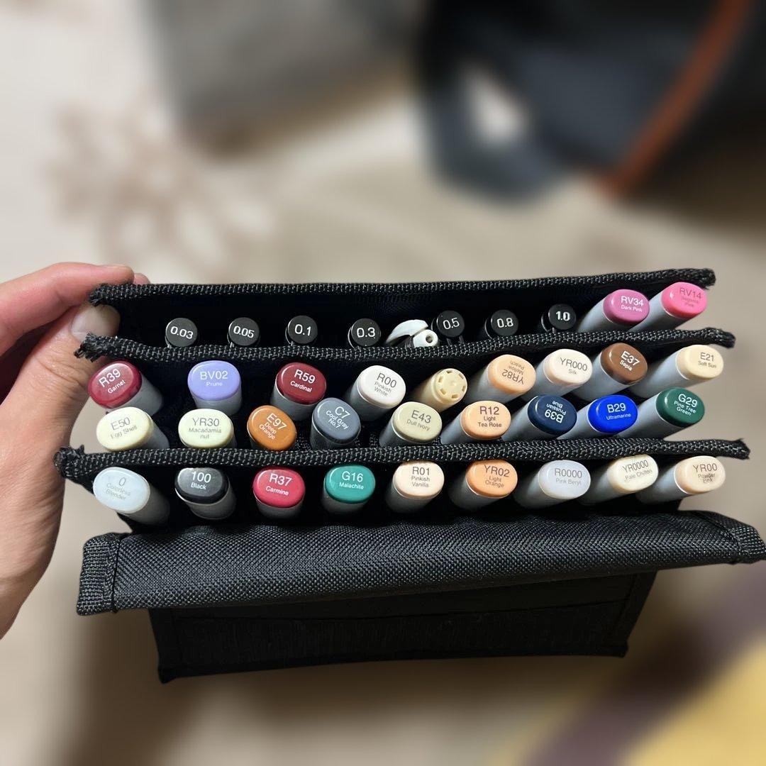 最終値下げ‼️】コピックスケッチ BASIC36COLORS ＆ バラ色セット