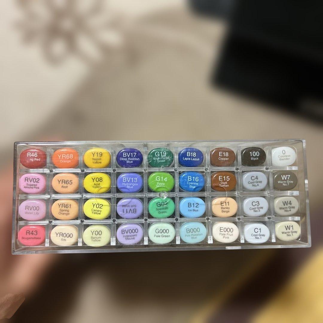 最終値下げ‼️】コピックスケッチ BASIC36COLORS ＆ バラ色セット