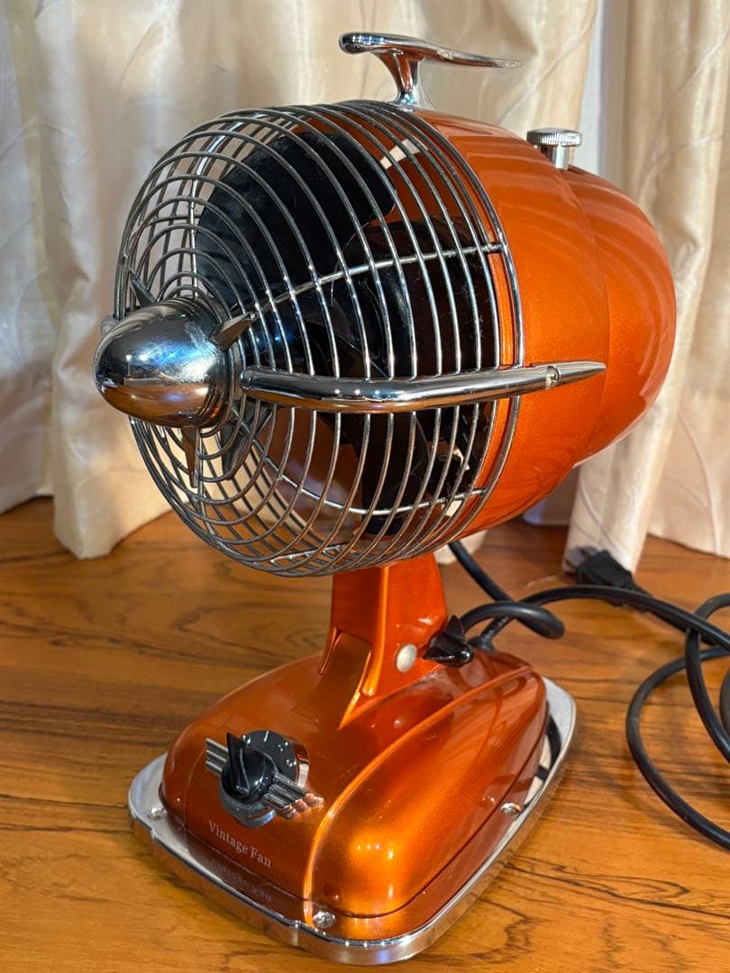 JETFAN レトロ　ビンテージ調　卓上扇風機