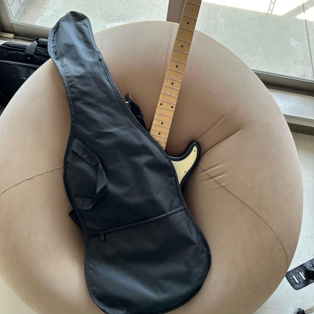 SELDER サンバースト エレキギター チューナー・ソフトカバー・ピック付き