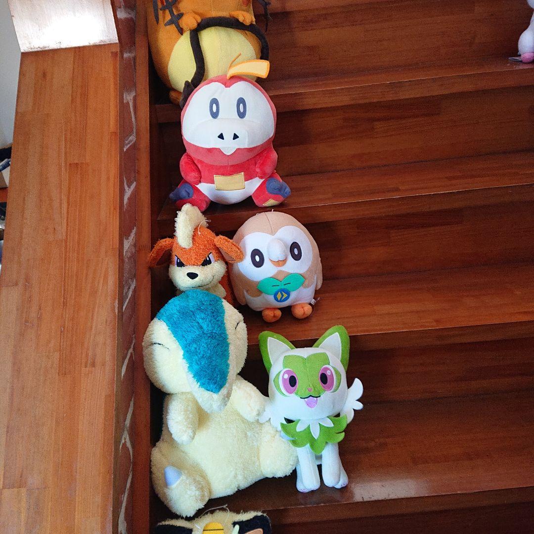 まとめてポケモンぬいぐるみ38体　Pokémonセンターほかで購入収集 でっかい