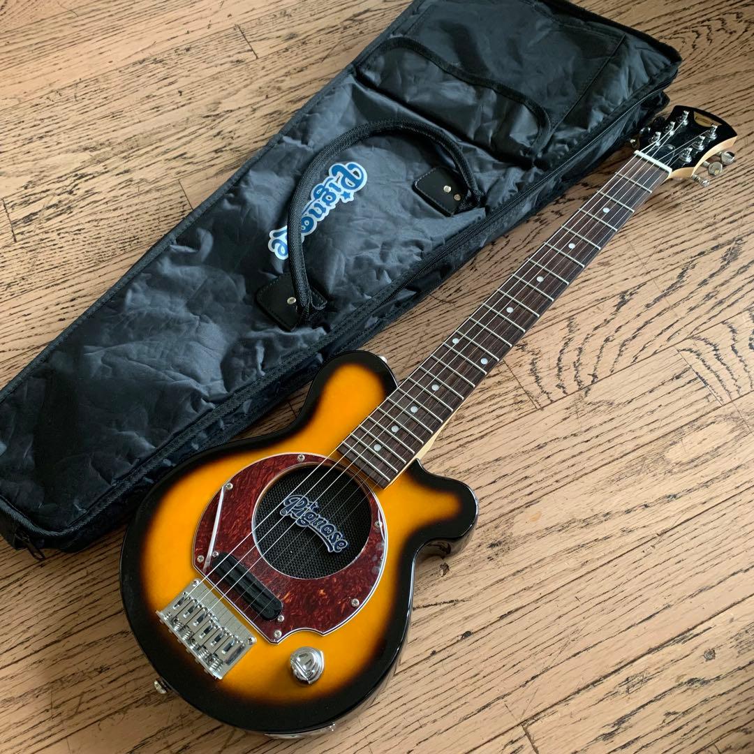 Pignose ピグノーズ　アンプ内蔵ギター 美品 Amazon | PIGNOSE PGG-200MH☆11点セット☆ピグノーズ アンプ内蔵