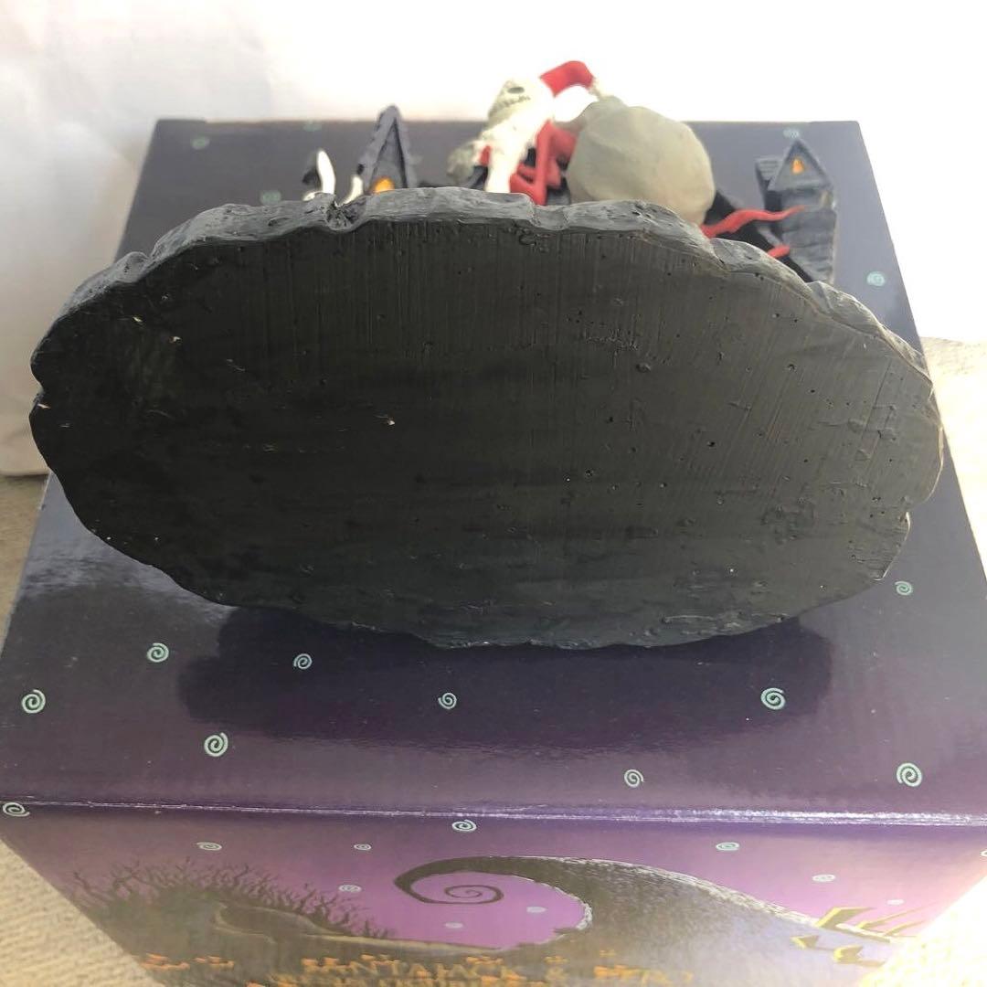 美品 ナイトメア・ビフォア・クリスマス サンタジャック&ゼロ レジンフィギュア