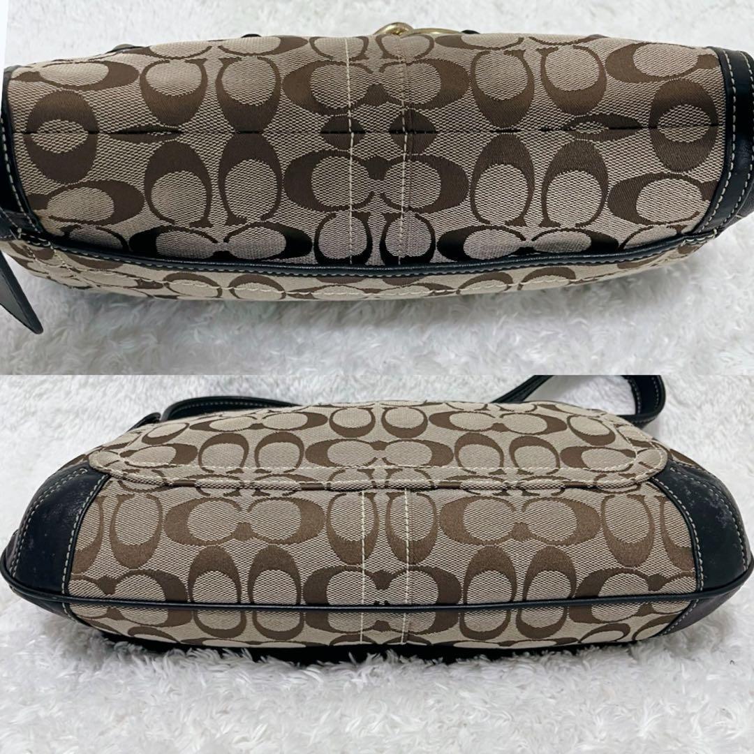 希少　コーチ　ショルダーバッグ　シグネチャー　Y2K レガシー