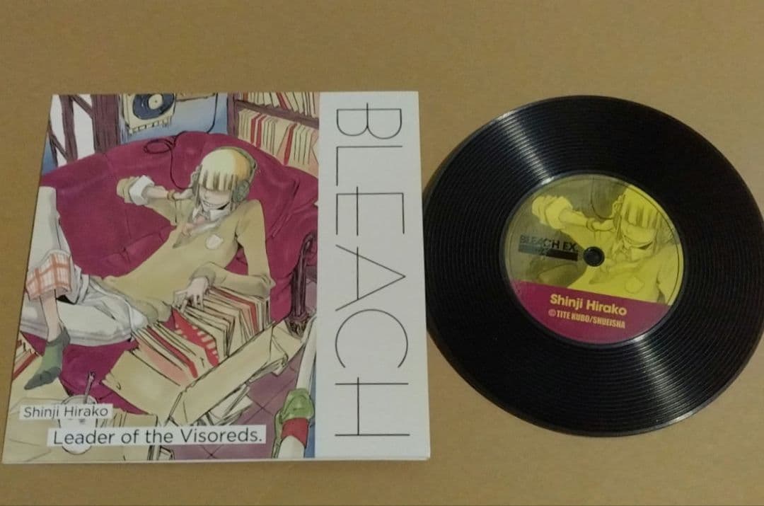 BLEACH EX 原画展 レコードコースター 平子真子