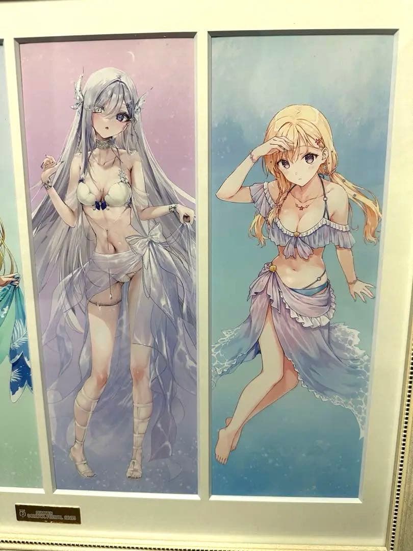 MF文庫J夏の学園祭2024 A3 キャラファイングラフ マーメイド