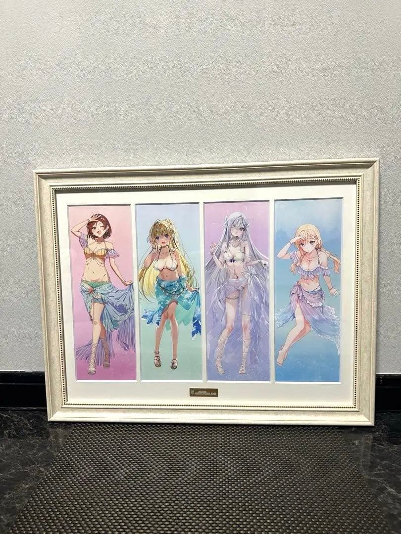 MF文庫J夏の学園祭2024 A3 キャラファイングラフ マーメイド