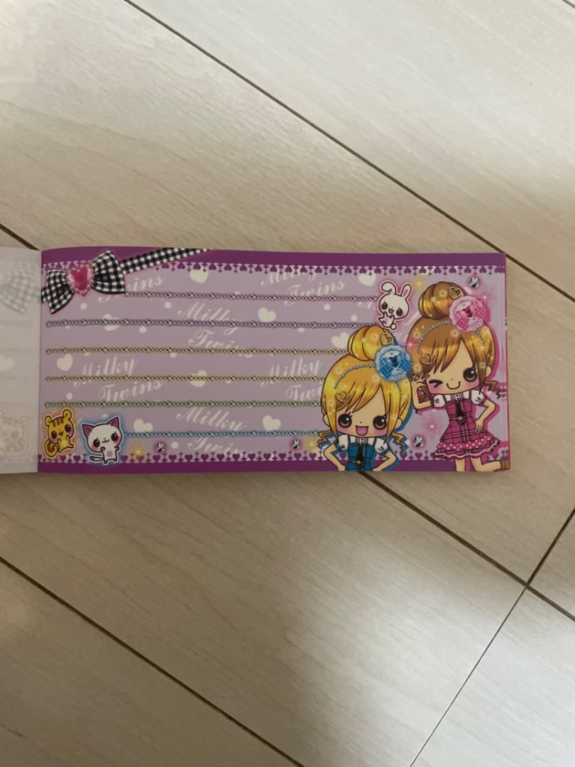 平成メモ帳 ミルキーツインズ お札メモ 平成レトロ crux クラックス