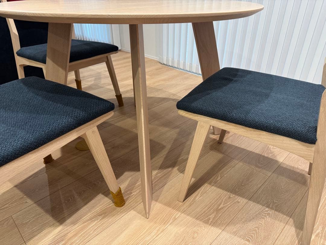 【ダイニングテーブルのみ】バーリン 円形 ダイニングテーブル ミキモク