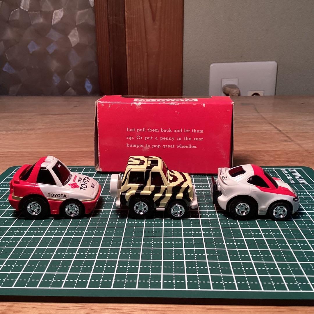 チョロQHG TOYOTA SUPRA ,LAND CRUISER,CELICA