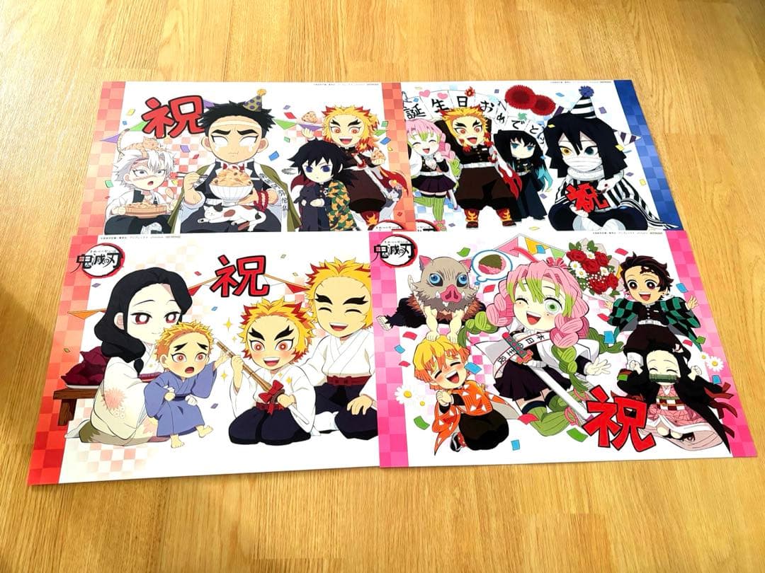 鬼滅の刃　ランチョンマット　まとめ売り　95枚　クリアファイル5枚 cafe