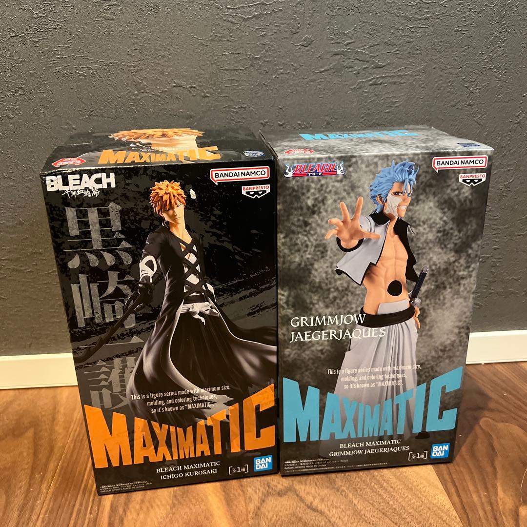 BLEACH MAXIMATIC グリムジョー・一護 フィギュアセット - メルカリ