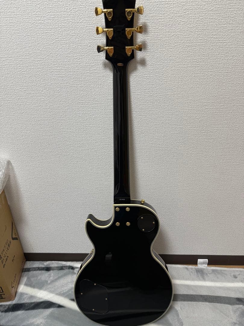 BUSKER'S ブラック エレキギター レスポールタイプ