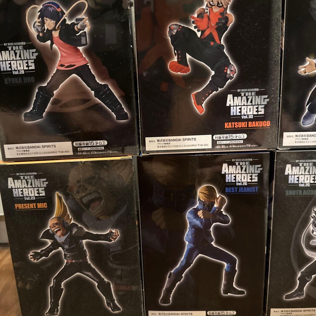ヒロアカ僕のヒーローアカデミア THE AMAZING HEROES 9体SET