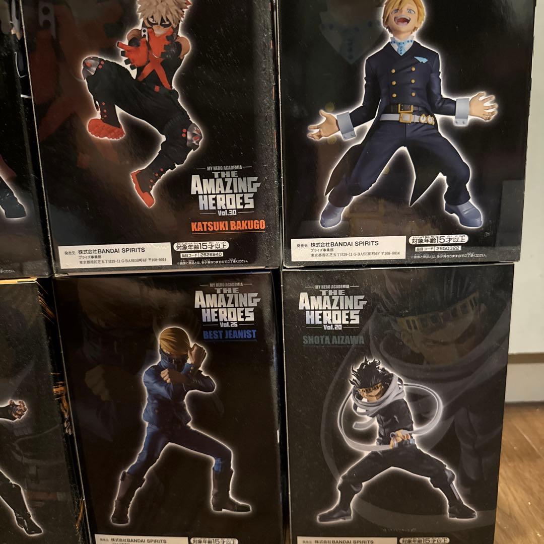 ヒロアカ僕のヒーローアカデミア THE AMAZING HEROES 9体SET
