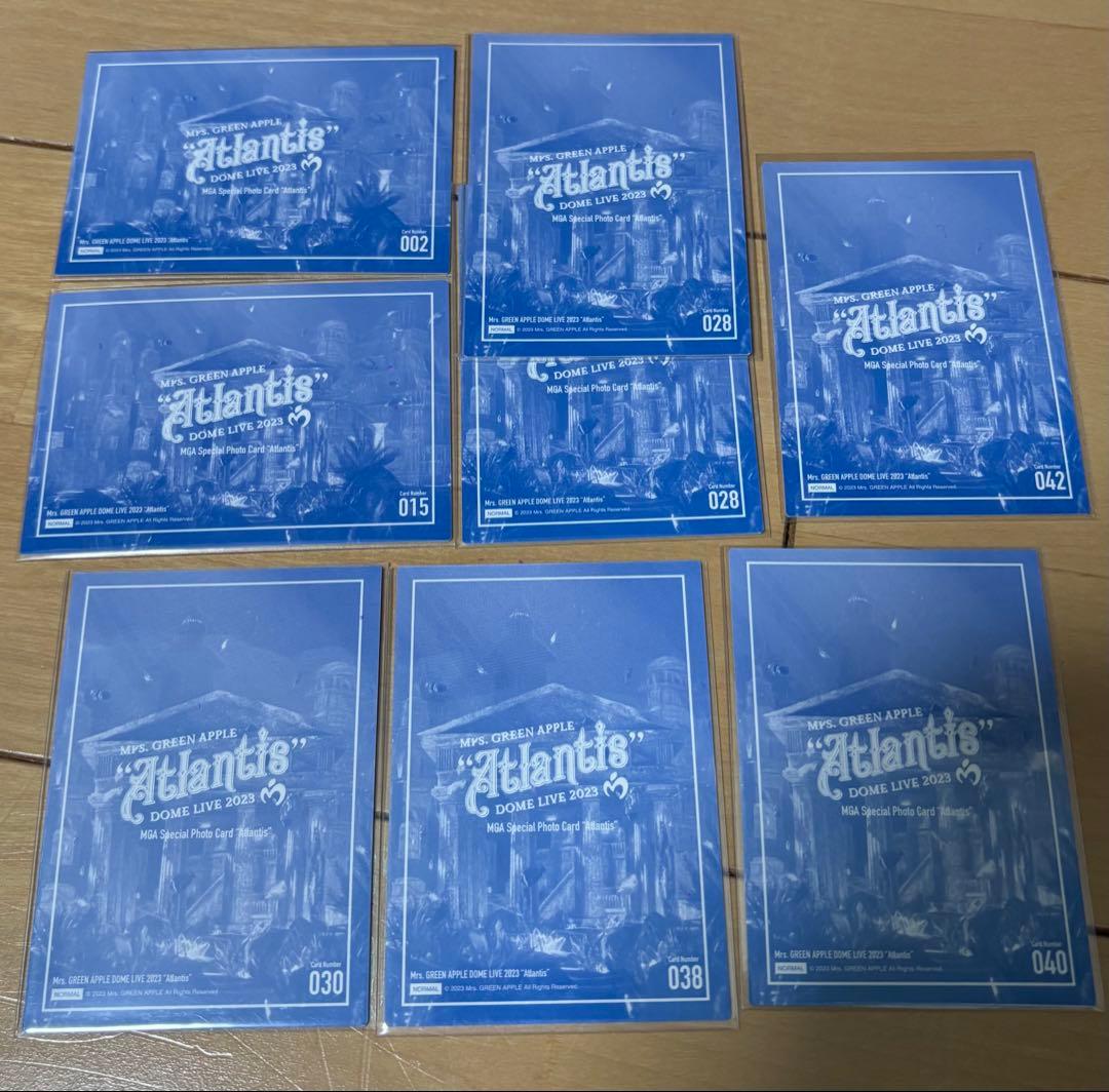 Mrs. GREEN APPLE 若井滉斗 Atlantis フォトカ8枚セット ミセス