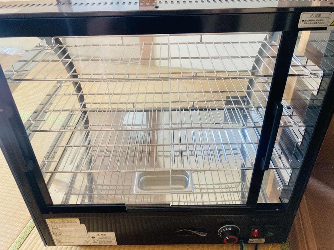 卓上型ホット ショーケース（ラウンド型） JCMSH-65 業務用