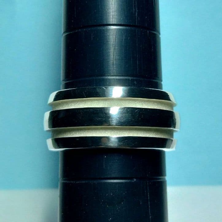 ティファニーグルーブドリング 11号　新品仕上げ　無傷未使用に近い