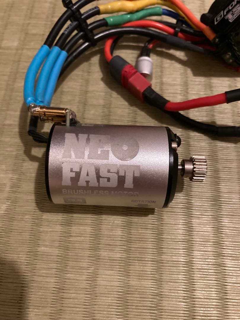 ジーフォースBLC50ブラシレスESC、13.5Tブラシレスモーターコンボセット