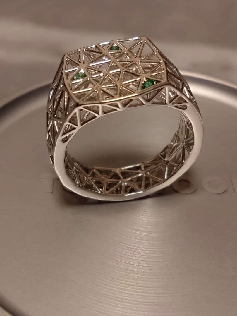TOM WOOD Mesh Ring メッシュリング 62