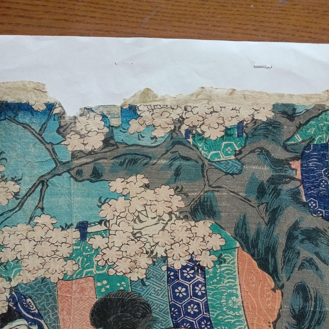 浮世絵 版画「東大寺大仏供養」