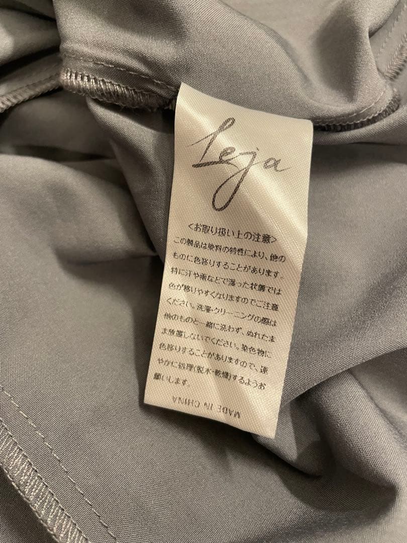 LEJA リボンシアーボレロレースマーメイドワンピースドレス