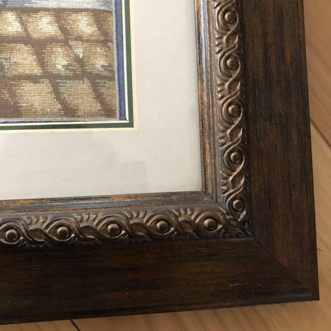 カントリー調　刺繍絵