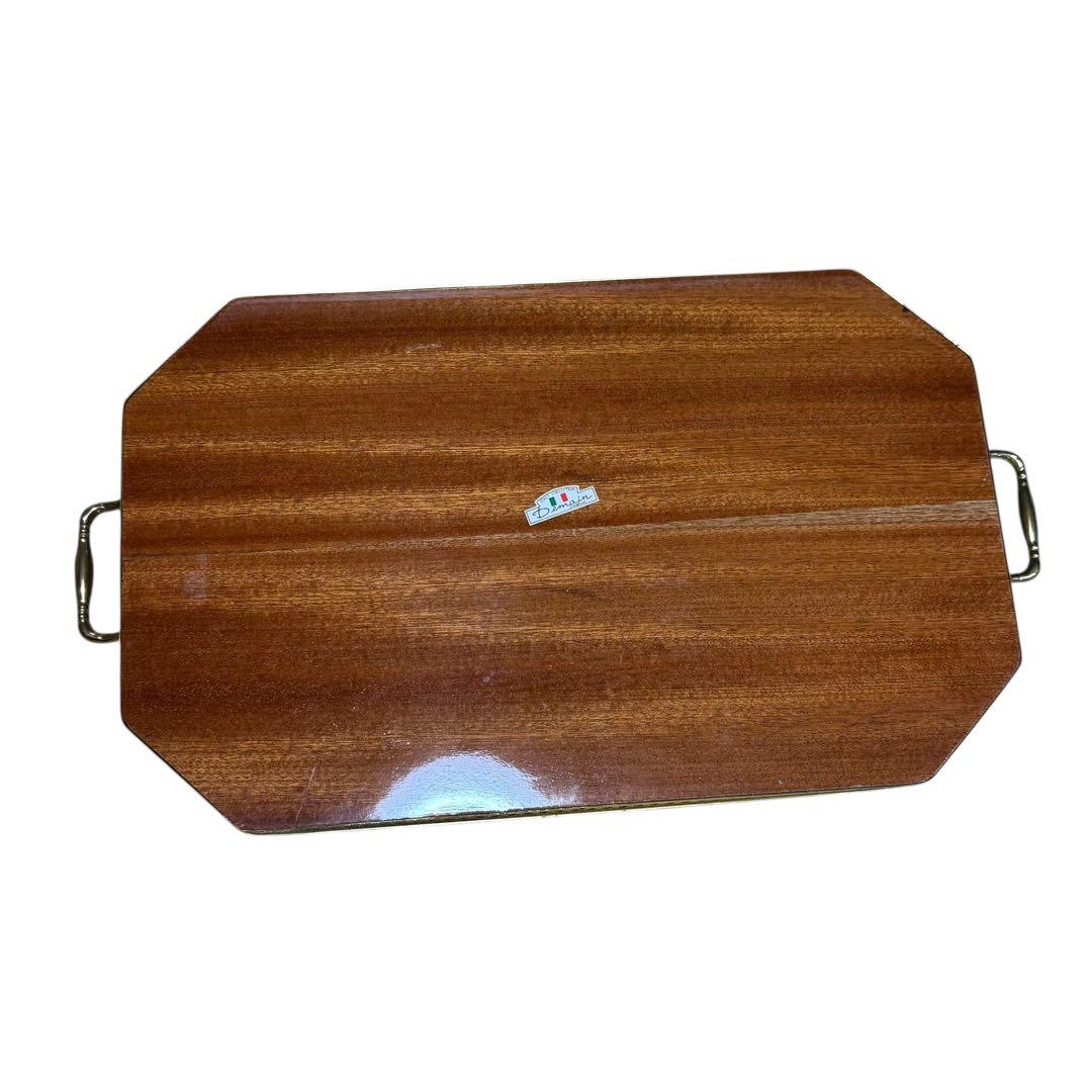 イタリア製 アンティーク 配膳ワゴン キッチンワゴン バタフライ式