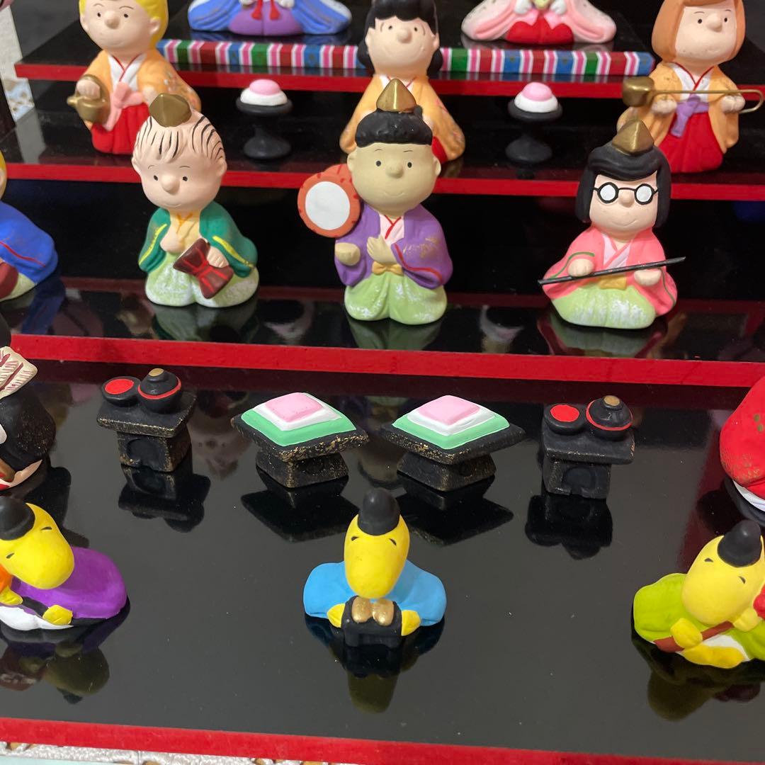 SNOOPY ひな祭り 陶器製　雛人形セット　吉徳大光　レア
