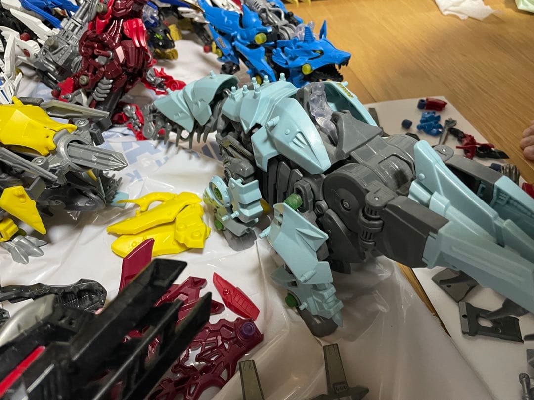 オメガレックス 他 ジャンク品 15体 ゾイド ワイルド Z ZERO