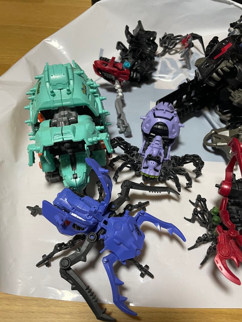オメガレックス 他 ジャンク品 15体 ゾイド ワイルド Z ZERO