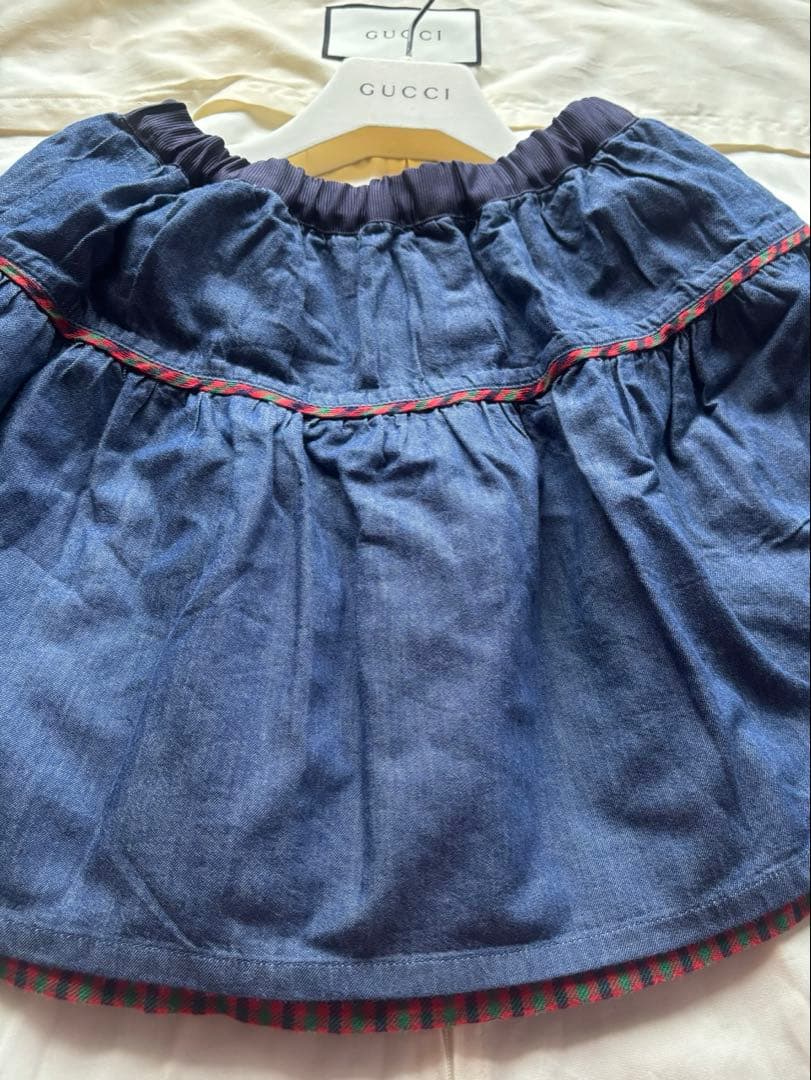 ♡familiarリバーシブルスカート♡ 美品　130サイズ