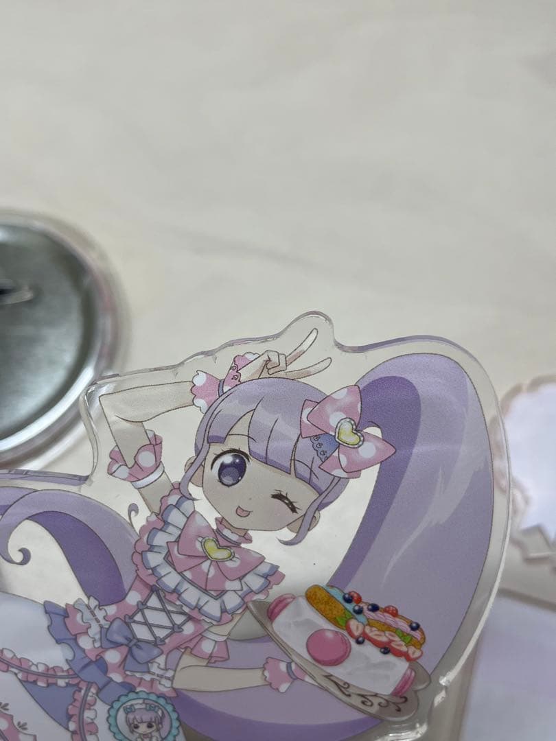 プリパラ ノンシュガー のん 真中のん バースデー 缶バッジ アクリル