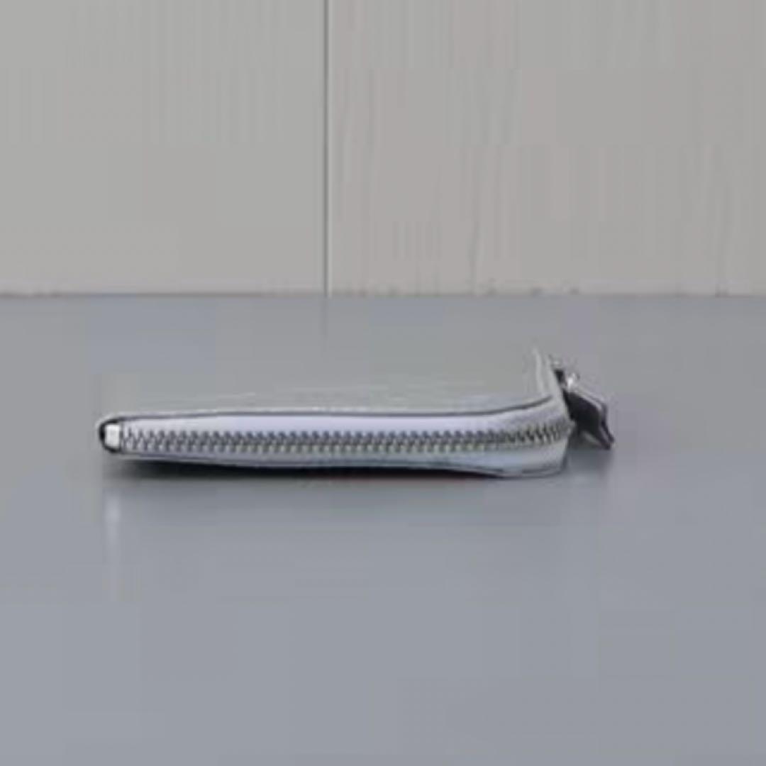 極美品 COMME des GARCONS Wallet シルバーウォレット