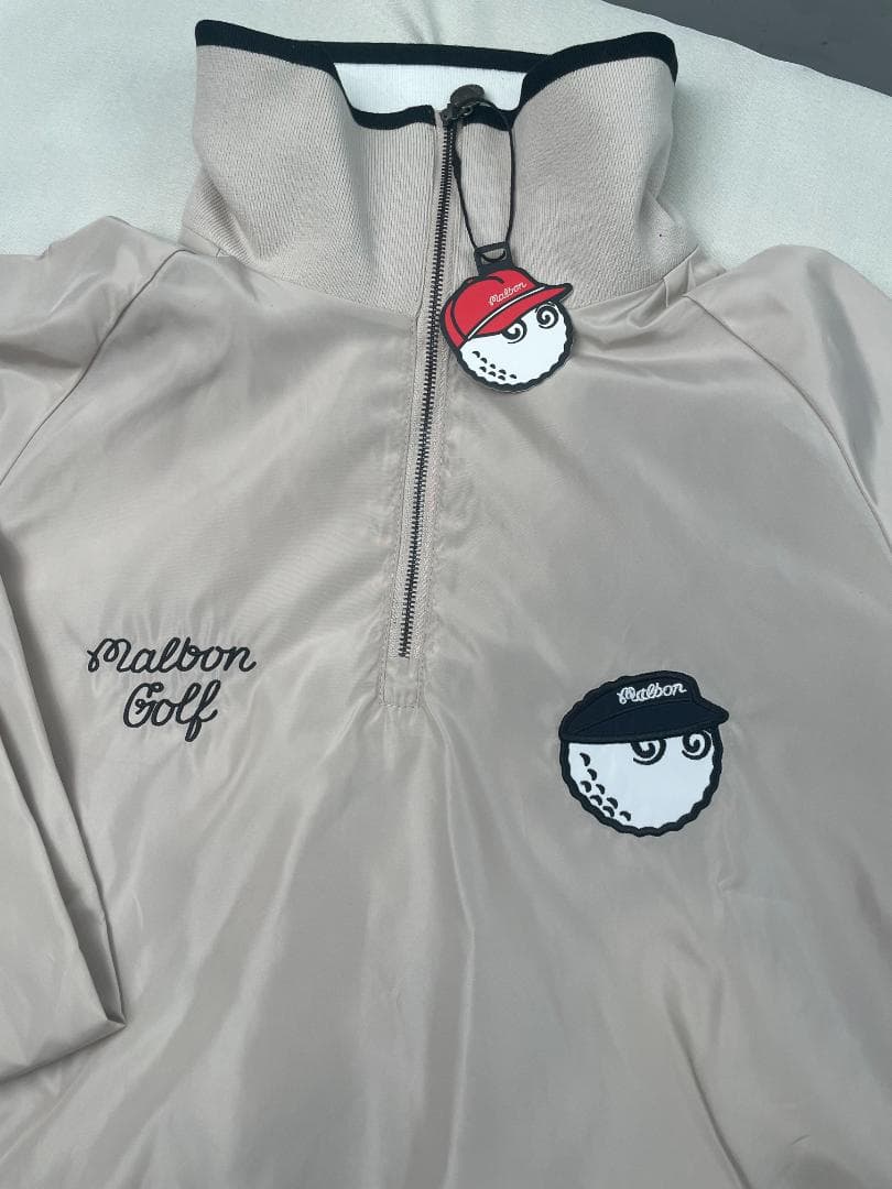 Malbon レディース ゴルフ用 防風半ジッププルオーバー 新作登場
