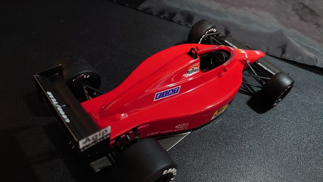 タミヤ 1/20 フェラーリ 639 1988 TEST R.モレノ 完成品