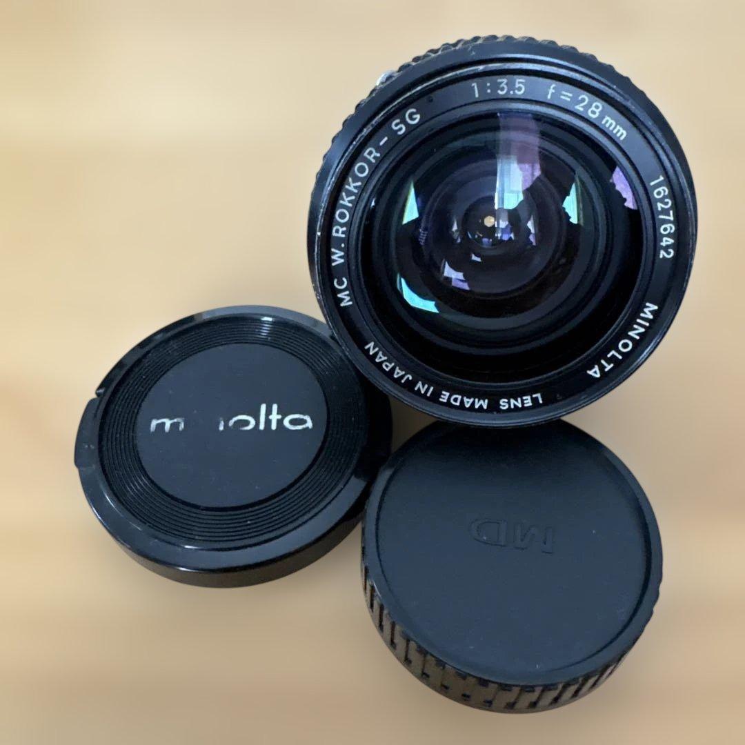 MINOLTA MC W.ROKKOR-SG 28mm f:3.5 - メルカリ