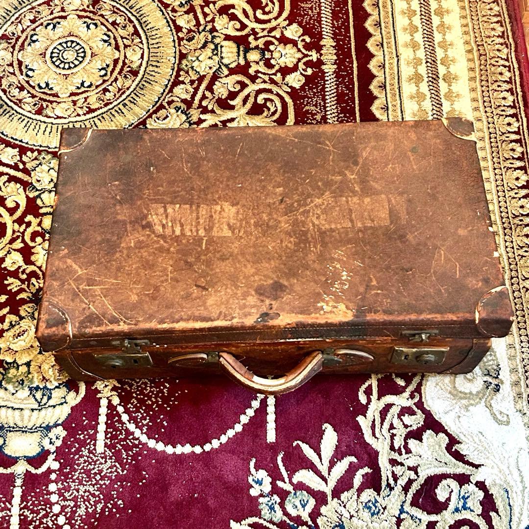 【一点物】昭和戦後期 日本製 アンティークトランク｜Y.T.&Co 古道具 収納
