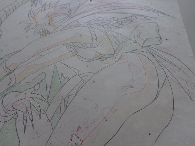 餓狼伝説 原画 不知火舞