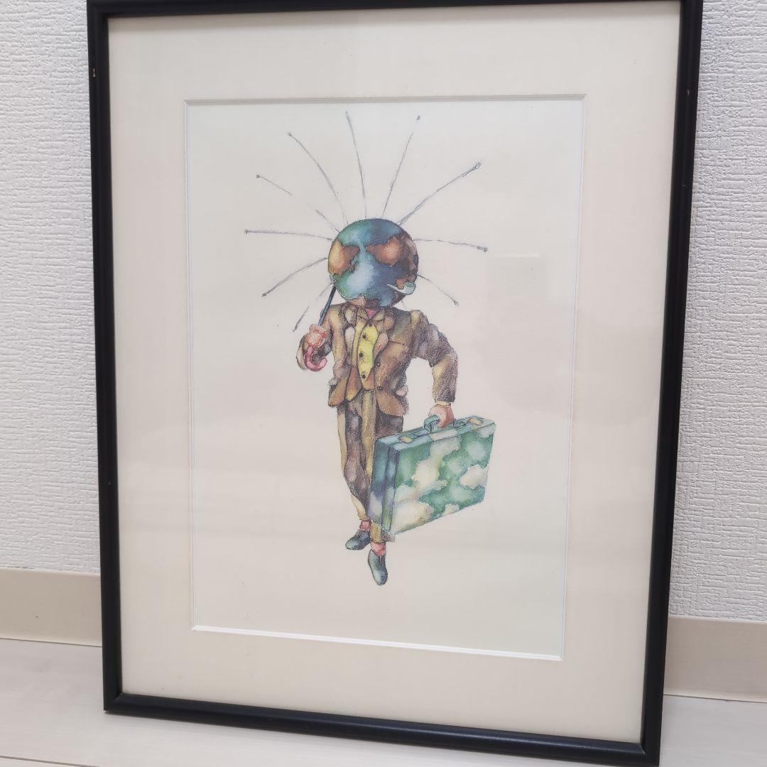 吉田博、植物園の睡蓮、希少な額装用画集より、新品高級額装付、状態良好