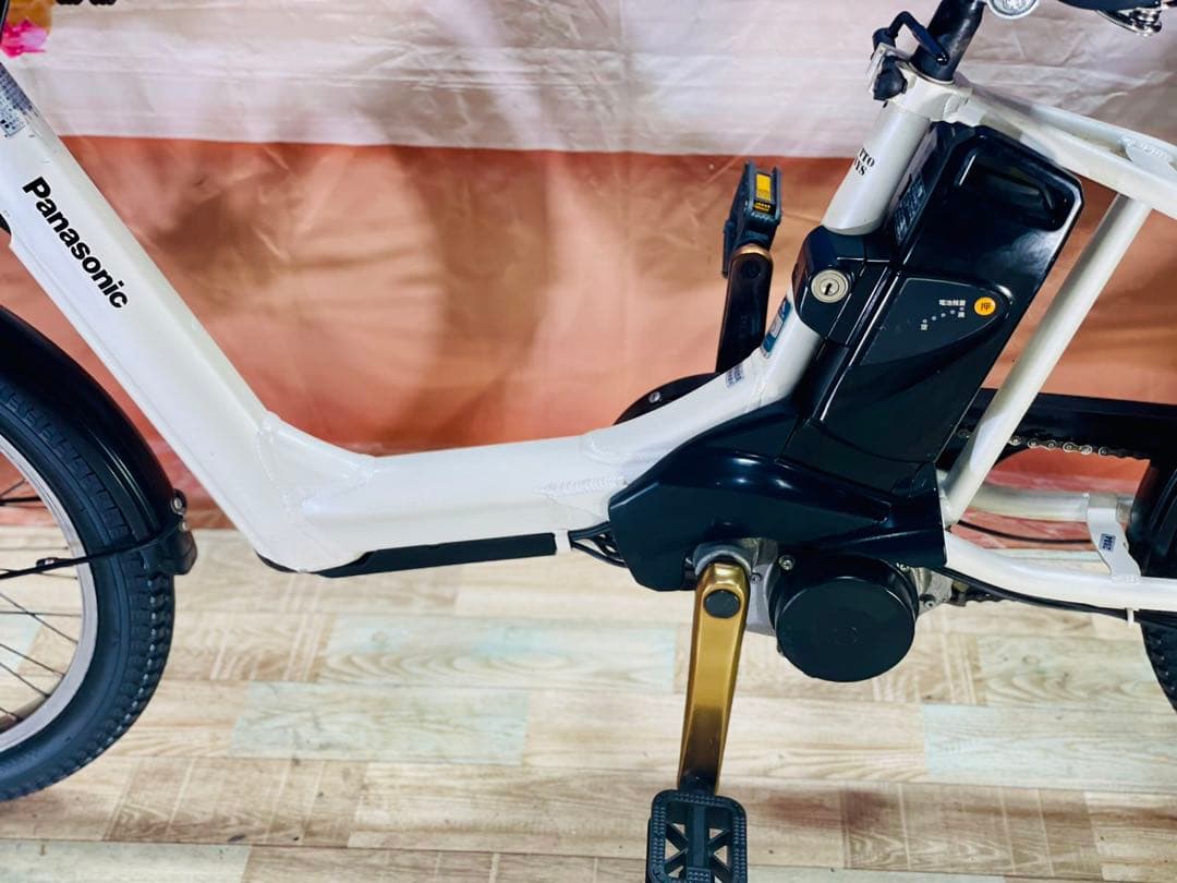 ギュットアニーズ⭐️13AH！パナソニック子供乗せ電動アシスト自転車Y2884