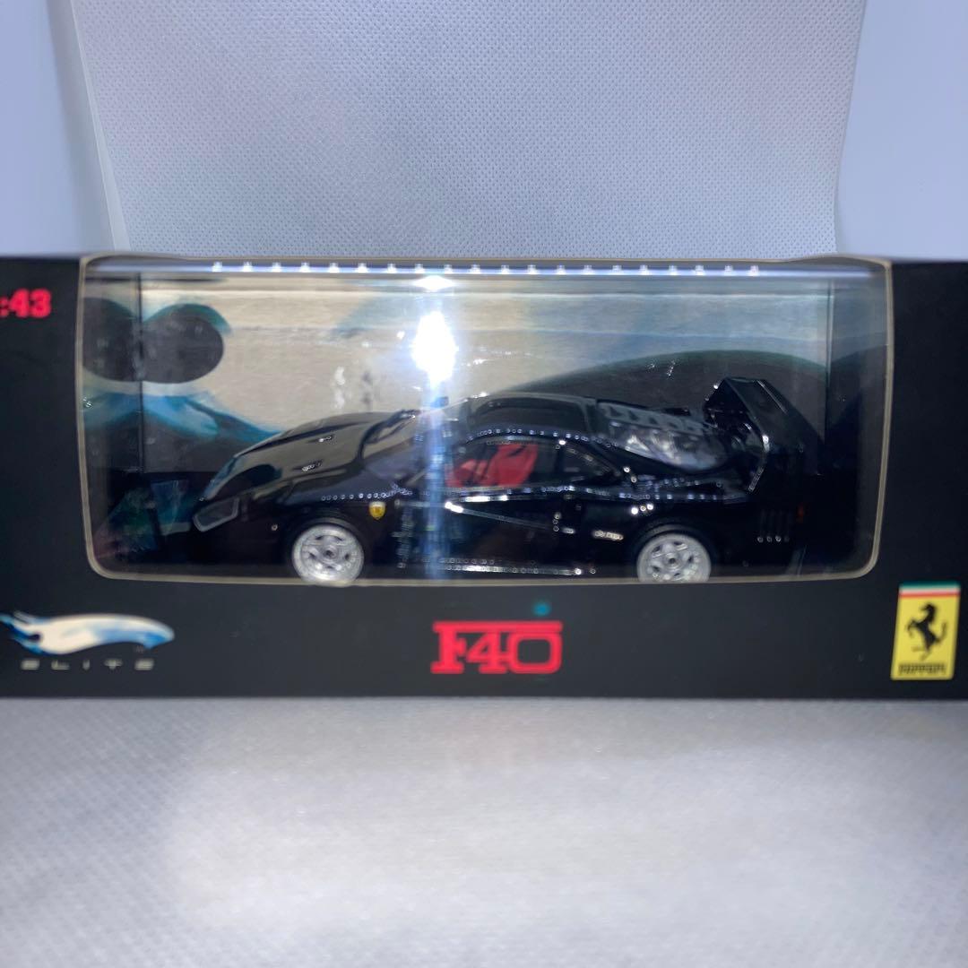マテルエリート リミテッドエディション 1/43 フェラーリ F40 ブラック
