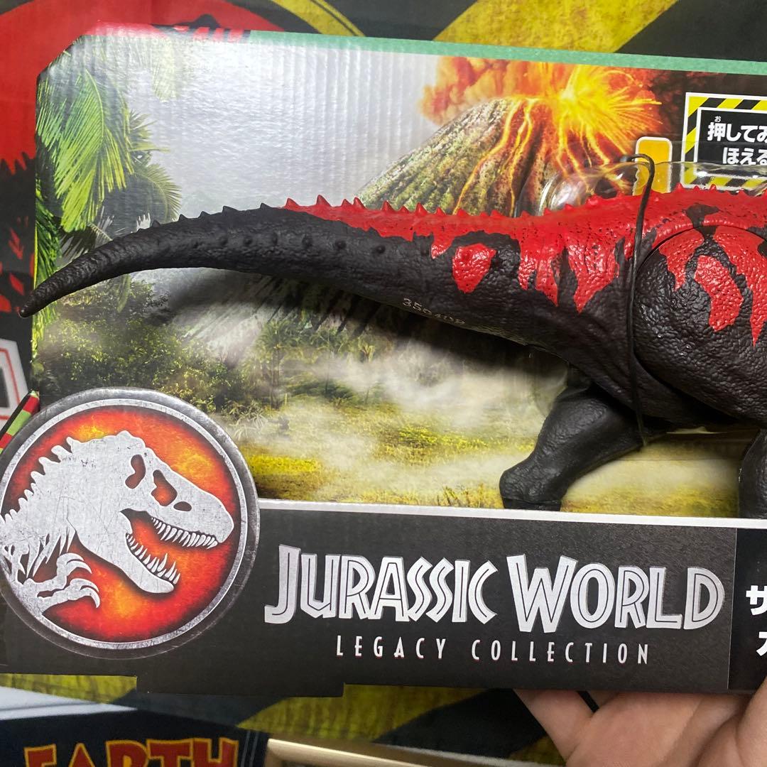 ジュラシックワールド マテル カルノタウルス フィギュア MINIS セット